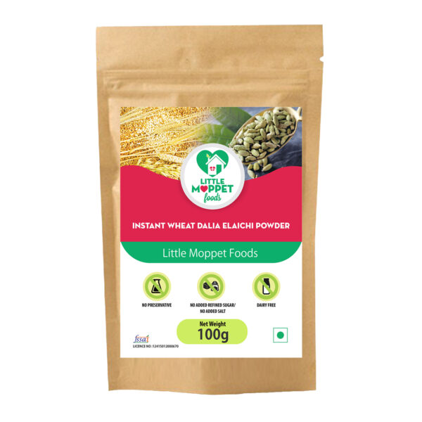 Instant Wheat Dalia Elaichi Powder Trial Pack [100g]