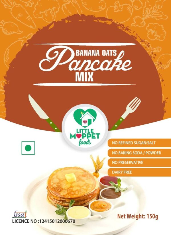 Banana Oats Pancake Mix [150g]