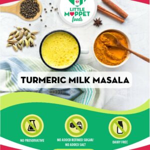 Turmeric Milk Masala – Drink Mix For Kids And Adult Super Saver Pack [2 Packs – 100g Each]