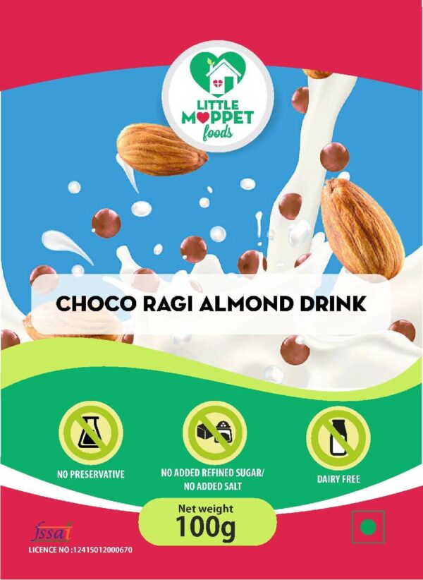 Choco Ragi Almond Drink - Trial Pack [100g]