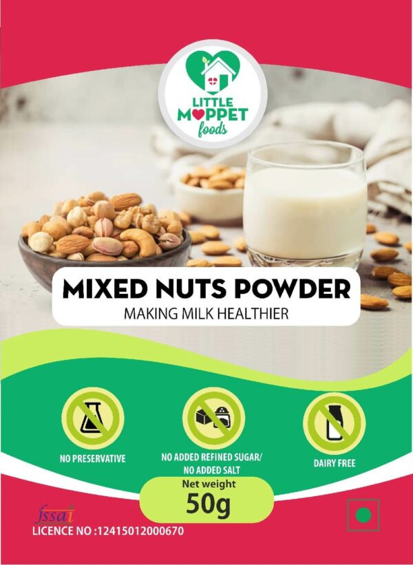 Mixed Nuts Powder with Walnut Trial Pack 50g