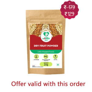 Mini Saver Pack - Dry Fruits Powder for Kids (Save Rs 50)