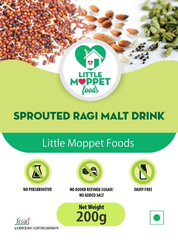 Sprouted Ragi Malt Drink [200g]