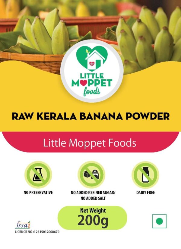 Raw Kerala Banana Powder [200g]