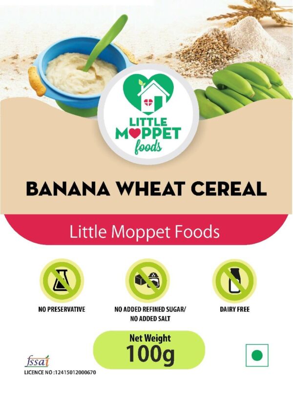 Banana Wheat Cereal - Trial Pack [100g]