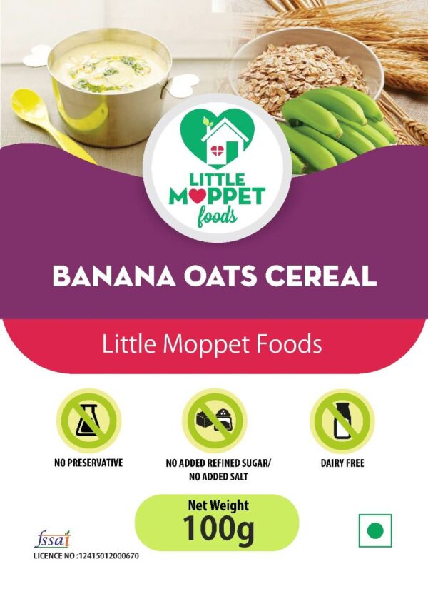 Banana Oats Cereal Trial Pack [100g]