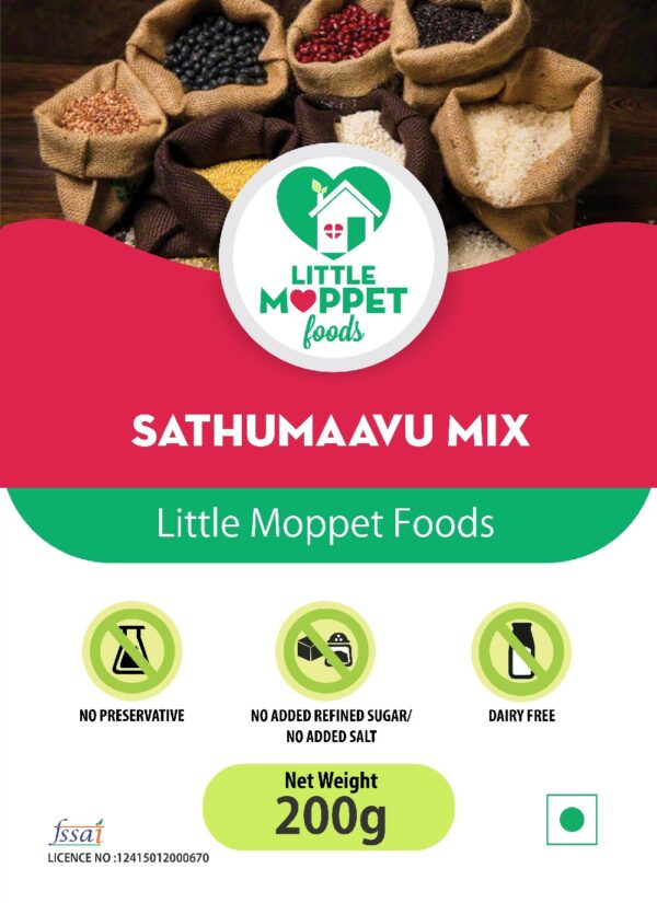 Sathumaavu Multigrain Mix / Multigrain Mix Powder Super Saver Pack [2 Packs - 200g Each]