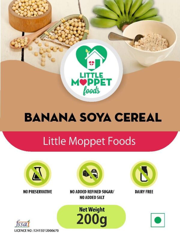 Banana Soya Cereal [200g]