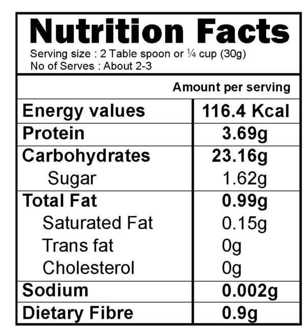 Banana Oats Pancake Mix Trial Pack [75g]