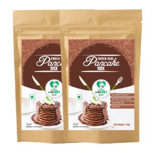 Choco-Ragi Pancake Mix Super Saver Pack [2 Packs - 150g Each]