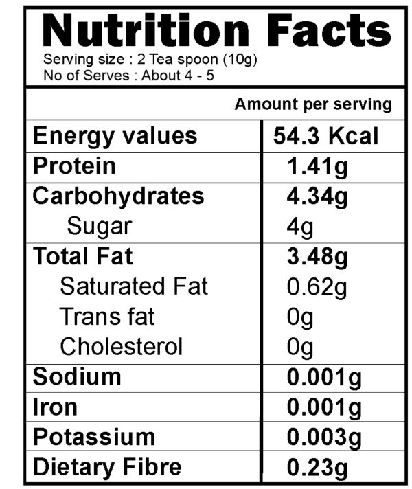 Dates Smoothie Mix - Instant Drink Mix Powder For Kids And Adults - [Trial Pack 50g]