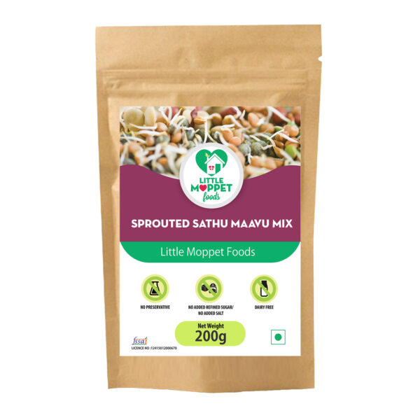 Sprouted Sathumaavu Powder / Sprouted Multigrain Mix [200g]