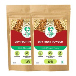 Dry Fruits Powder for Kids Super Saver Pack [2 Packs - 100g Each]