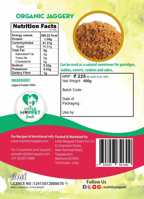 Organic Jaggery [400g]