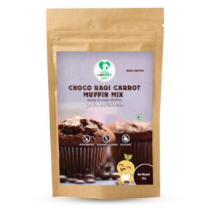 Choco Ragi Carrot Muffins Mix -Trial pack