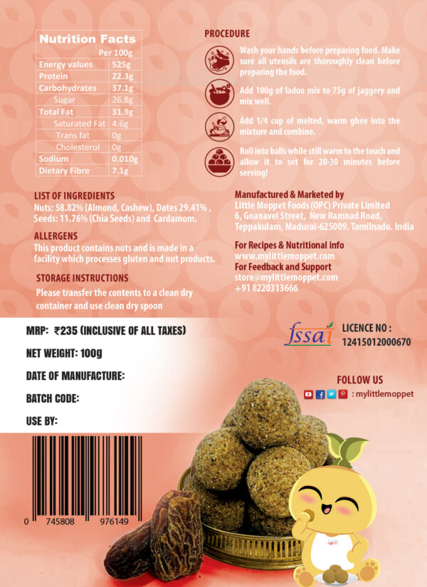 Instant Dates Energy Balls Mix - Trial Pack