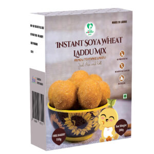 Instant Soya Wheat Laddoo Mix [FREE Jaggery 150g]