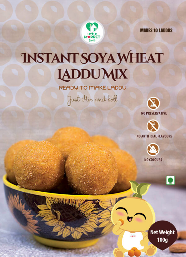 Instant Soya Wheat Laddoo Mix - Trial pack