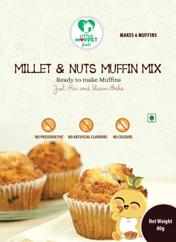 Millet and Nuts Muffins Mix - Trial Pack