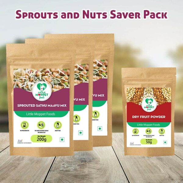 Sprouts 'n' Nuts Saver Pack