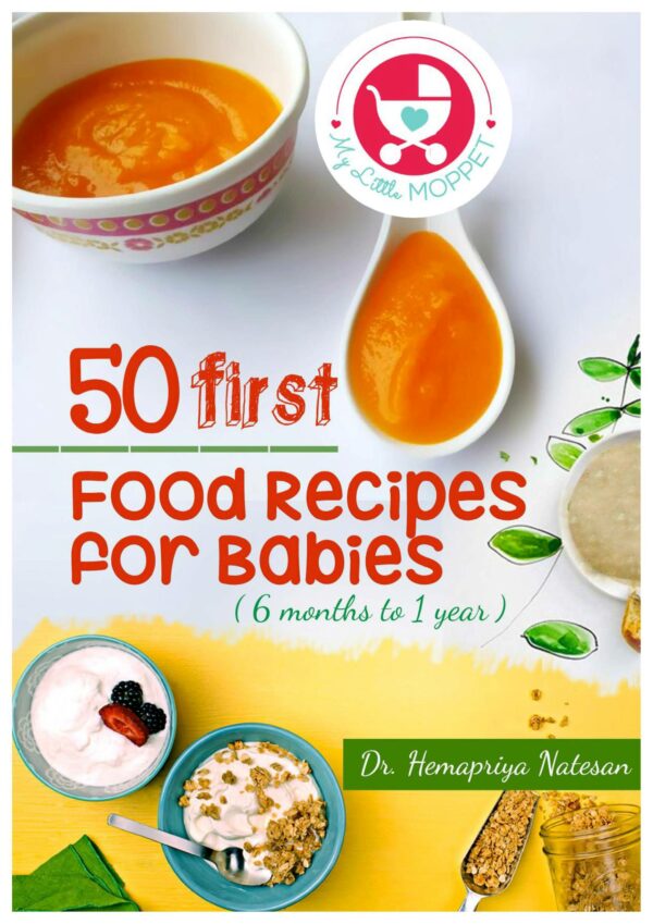 50 First food recipe for babies